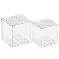 Waterproof custom acetate plastic folding clear pvc gift box